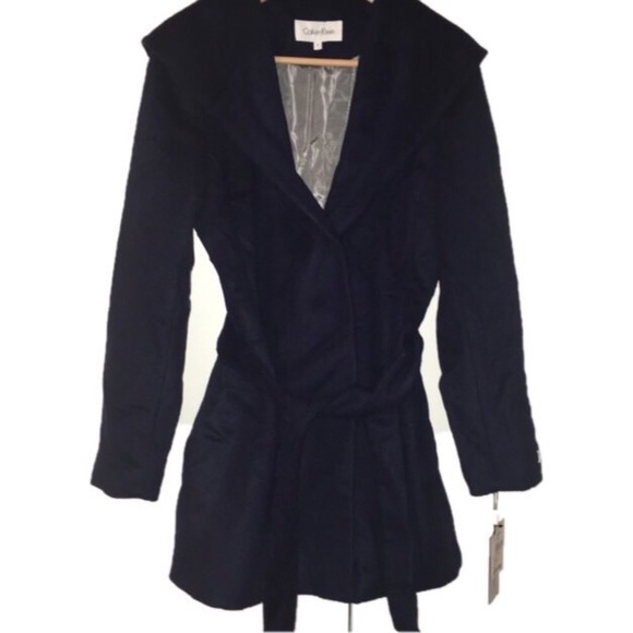 Calvin Klein Jackets & Blazers - Calvin Klein size 6 wool Pea coat Nordstrom NWT